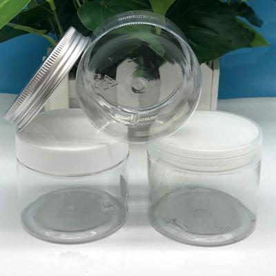 China Cosmetic Face Cream Jar Jar 68mm Caliber PET Transparent Cream Lotion Jar for sale