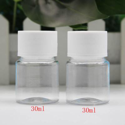 China Stock Medicine Powder 30ml Bottle, Pill Bottle, Liquid Bottle for sale