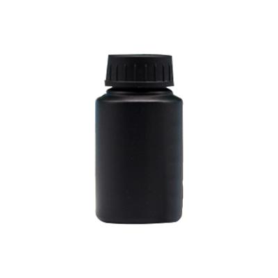 China Household Products Craft 15ml 30ml Customizable HDPE Bottle Nail Polish Bottle Black Pill Bottle Small for sale