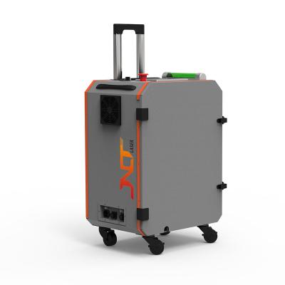 China PVC Fiber Laser Oil Rust Remove Cleaning Machine 100W 200W Laser Rust Removing Machine for sale