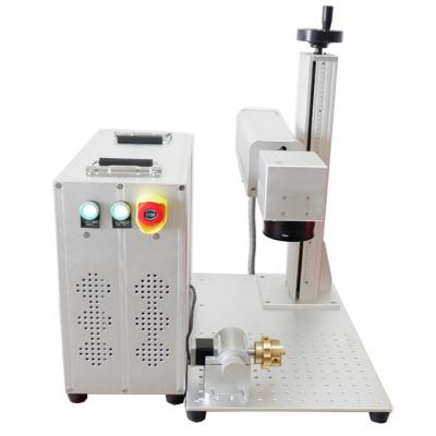 China Raycus Air Cooled Portable Mark Marker Fiber Laser Marking Machine for sale