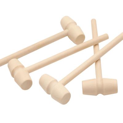 China High Performance High Sales Natural Materials Kids Wooden Mallet For Leather Craft for sale