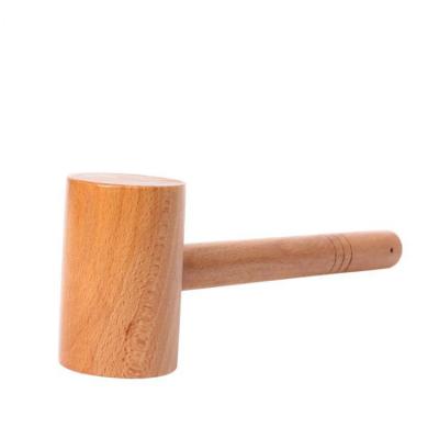 China High Quality Soft Finish Wooden Bulk Of Camping Tent Ground Hammer Mallets For Kids for sale