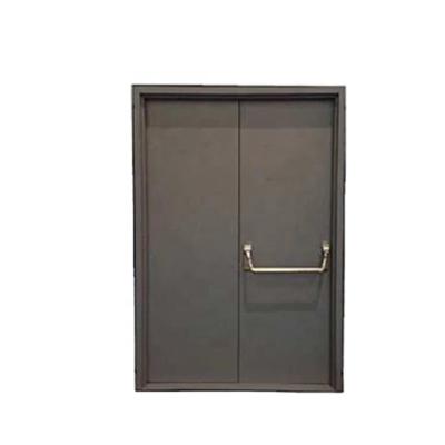 China Modern Commercial Interior Exterior Security Fire Escape Door Fire Resistance Rated Steel Door For Home for sale