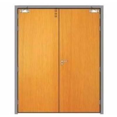 China Modern Widely Used Various Fire Rated Timber Factory Sale Wooden Entry Door For Apartment for sale