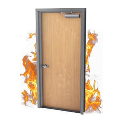 China Modern Custom Fire-Rated Fire-Rated Internal Solid Timber Doors For Residential for sale