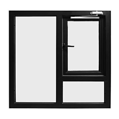 China Sliding Various Promotional Goods Using Cheap Black Look Steel Framed Windows for sale