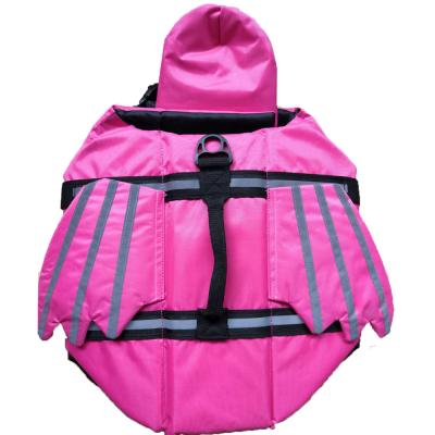 China JXANRY Dog Safety Vest Dog Safety Life Vest Dog Float Coat Outdoor Adjustable Reflective Pet Swimsuit Summer Stocked Swimming Vest for sale