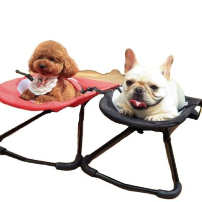 China JXANRY Dropshippings High Quality Cooling Adjustable Folding Dog Bed Safe Travel Relax Dog Pet Rocking Chair for sale