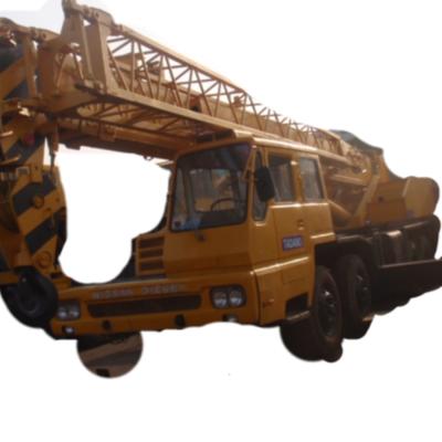 China TRUCK CRANE Truck Crane 25 Ton Hydraulic TG250 4 Sections Boom Construction Works Used Cranes For Sale for sale