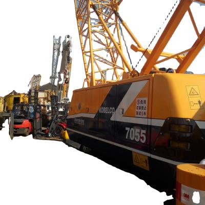 China Other Used Crawler Crane Kobalco 7055 Crane Crawler For Sale Original Japan Made for sale