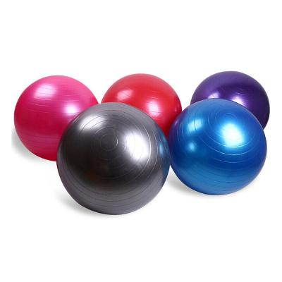 China Anti Burst Transparent Gym Yoga Ball Cover Set With Pump for sale