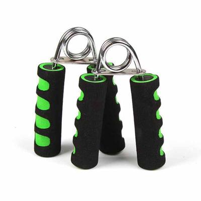 China Chrome Plated Professional Carbon Spring steel+PP+Foam Fitness Muscle Strength Training Hand Grippers Pair Muscle Shaper Hand Grips for sale