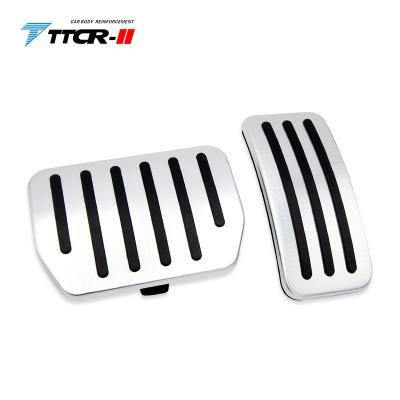 China TTCR-II aluminum alloy car accessories non slip performance foot pedal pads cut-off pedal for tesla model 3 auto parts for sale