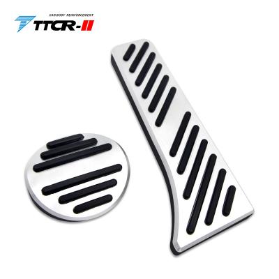 China Wholesale Aluminum alloys and aluminum alloy plastics car clip pedal cover interior decoration accessory for Mercedes-Benz smart for sale