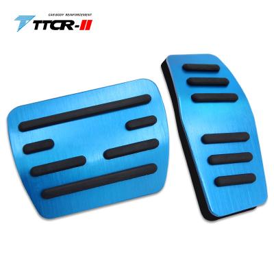 China Car Auto Accelerator Pad Aluminum Alloy Aluminum Alloy Pedal Brake Foot Pedal Rubber Pad For Jeep Renegade for sale