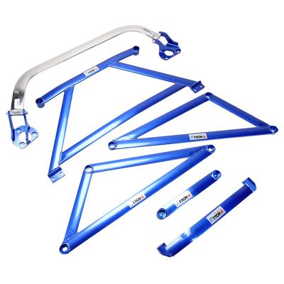 China High Quality Aluminum Alloy APESER Front Upper Strut Bar Tie Body Kit For Honda Odyssey 2006-2014 Reinforce Bar Tower Brace for sale