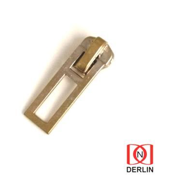 China Factory Custom Design Nickel Free Logo Zipper Pull Head Special Anti Brass Zipper Puller Metal Zipper Puller for sale