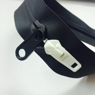 China Wholesale Nickel Free PVC Waterproof Water Resistant Plastic Puller Zipper Slider for sale