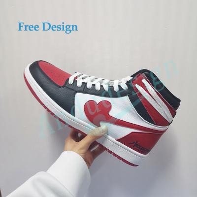 China Wholesale Custom Logo Mens Fashion Trend Sneakers Fashion Sneakers Casual Comfort Wear Resistant for sale