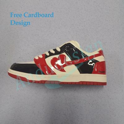 China Wholesale High Quality Custom Logo Men's Fashion Trend Sneakers Fashion Sneakers Casual Comfort Wear Resistant for sale