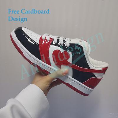 China Wholesale Custom Logo Mens Fashion Factory Trend Sneakers Fashion Sneakers Casual Comfort Wear Resistant for sale