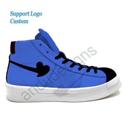 China Fashion Trend OEM Custom Your Own Basketball Shoes Custom Logo Sneakers Athletic Lightweight Men Sports Shoes for sale