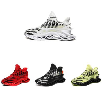 China Fashion Trend Blade Upper Fluorescent Sneakers Men's High Quality Mesh Shoes Shoes for sale