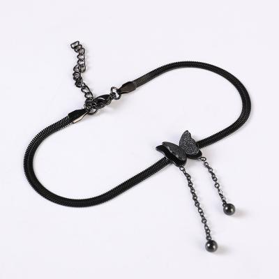 China BOHEMIA 2022 New Fashion Anniversary Body Chain Wholesale Black Stainless Steel Chains for sale