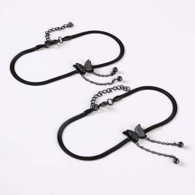 China BOHEMIA New Low Price Stainless Steel Leg Chain Anklets Design For Men Metal Chains for sale