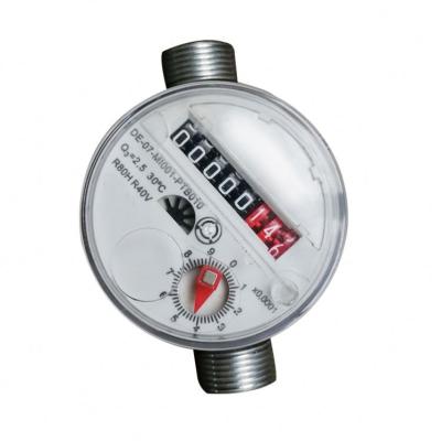 China Brass Single Jet Dry Type Water Meter medidor de agua for sale