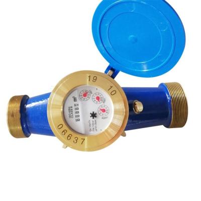 China LXSG-40E Brass Multi Meter Jet Dry Type Cold Water 2.5 Inch Water Meter for sale