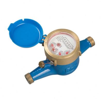 China LXSG-15E Brass Jet Dry Type Multi Water Meter for sale