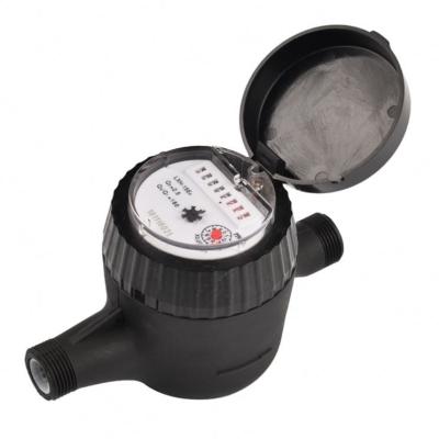 China Plastic Rotary Piston R160 Horizontal Volumetric Volumetric Water Meter Rotary for sale