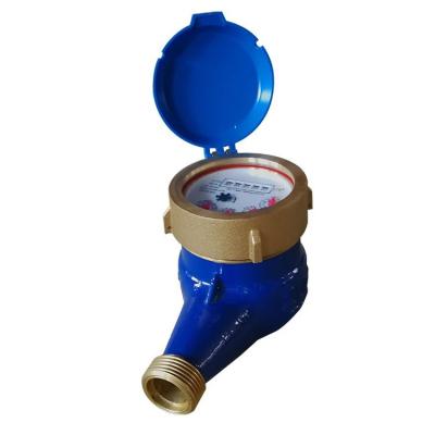 China Brass Rotary Piston Water Volumetric Meter Body Brass Rotameter for sale