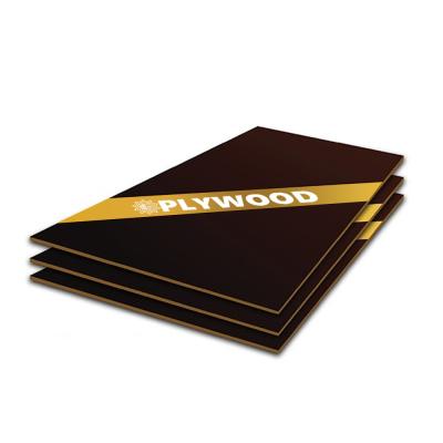 China Eucalyptus/Rubber Birch Wood Core Film Faced Plywood For Construction Formwork for sale