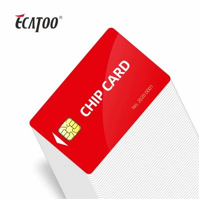 China Waterproof/Waterproof Customized School Student IC Contact Card Smart Card Smart Card With Full Color Printing for sale