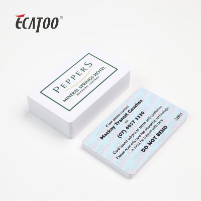 China Low MOQ Hotel/Supermarket/SPA Club Customize Gift Certificate CMYK Printing Plastic PVC Membership Gift Certificate for sale