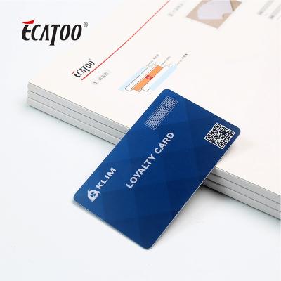 China access control & Security Plastic Membership Card With QR Code Or Barcode VIP Club Card for sale