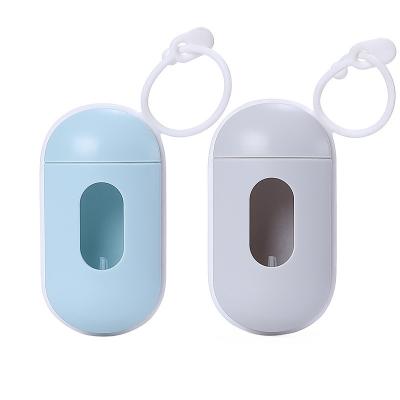 China Factory direct sale sustainable dog cat poop bag set hot selling dog waste bag with dispenser dog pet poop waste bag for sale