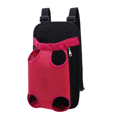 China Wholesale Breathable Carrier Bag Stocked Cat Dog Travel Carrier Bag Pet Basket Backpack for sale