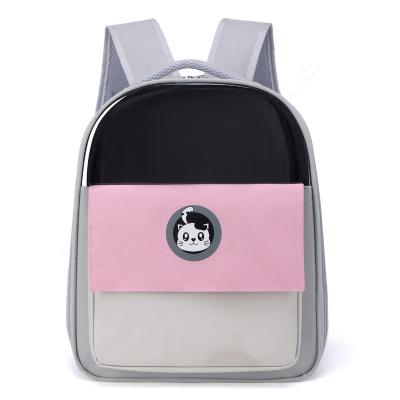 China Folding Breathable Portable Multi Function Folding Pet Bag Pack Pet Carrier Cat Dog Travel Backpack Waterproof Stored Pet Carrier for sale