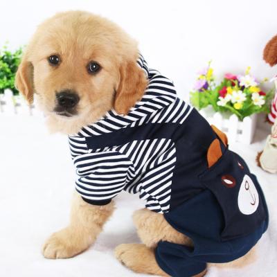 China Amazon Success Small Stocked Dog Clothes Pet Winter Clothes Four Legs Pet Clothes for sale