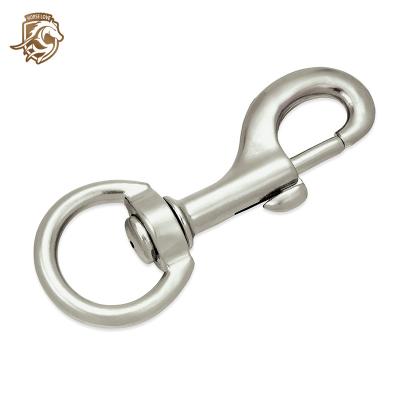 China Small Heavy Industry 25Mm Zinc Die Casting Swivel Snap Eye Bolt Snap Snap Hook Snap Hook Zinc Alloy Snap Hook for sale