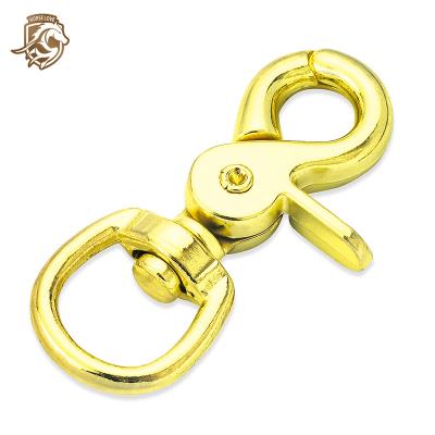 China Heavy Industry Custom Logo Snap Hooks Colorful Metal Swivel Snap Hook Clip For Bag Swivel Snap Hooks Clasps White for sale