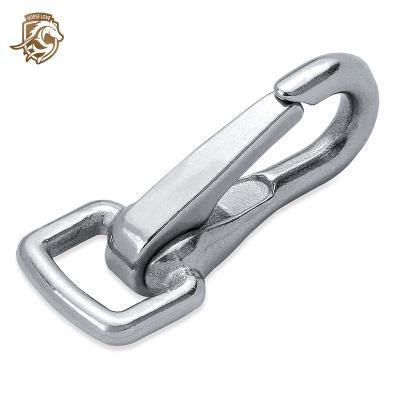 China Heavy Industry Swivel Snap Hook Stainless Steel For Bags Black Stainless Steel Snap Bail Hook Clasps Modern Stainless Steel Swivel Snap Hook for sale