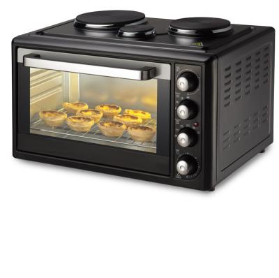 China 48L Household Household 3 Griddle Toaster Oven Multi Function 2 In 1 3 Hobs for sale