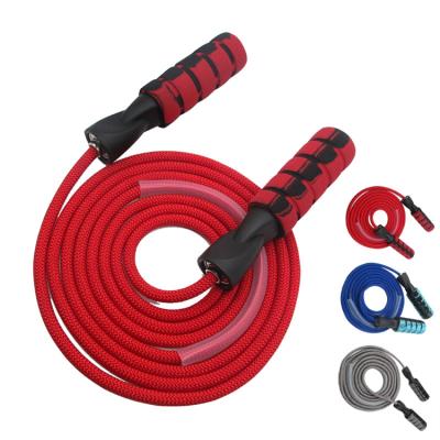 China Durable 9mm Double Supporting Speed ​​Jump Rope Men Women Fitness Workout Exercise Equipment Jump Rope for sale