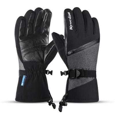 China Ski Gloves Men Women Snowboard Waterproof Warm Skiing Winter Skating Gloves for sale