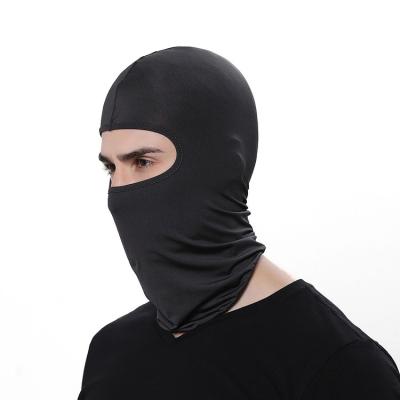 China breathable & Waterproof Motorcycle Face Mask Cycling Balaclava Full Face Cover Lycra Ski Neck Summer Hat for sale